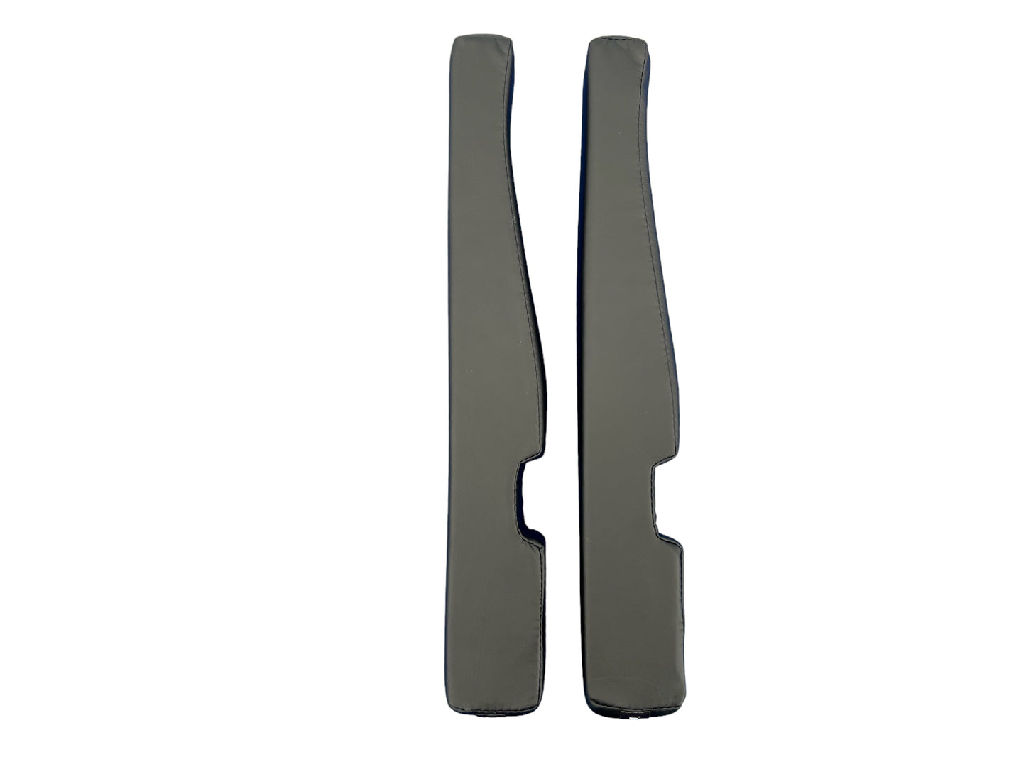 GAP GUARD - Car Seat Gap Filler - Fill The Gap Between The Seat and Center Console - Secure Universal Fit Driver and Passanger Side - Set of 2 (Automotive Leather)